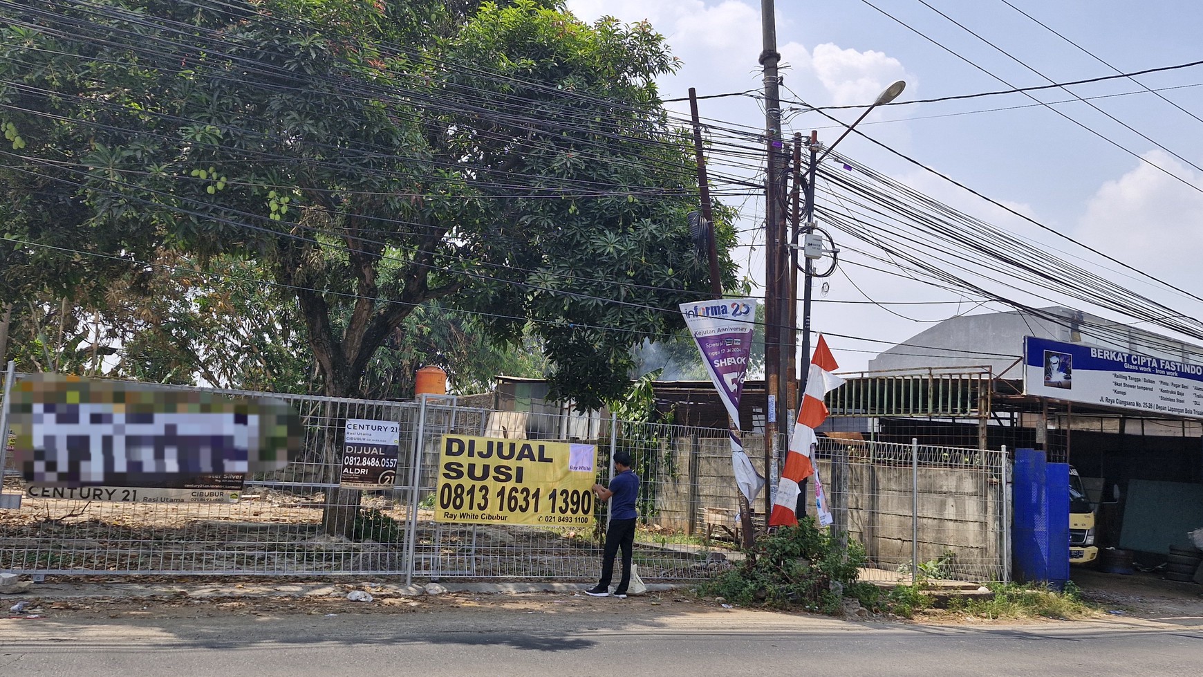 Kavling 470m2 di Jl. Raya Ciangsana Dekat Kota Wisata