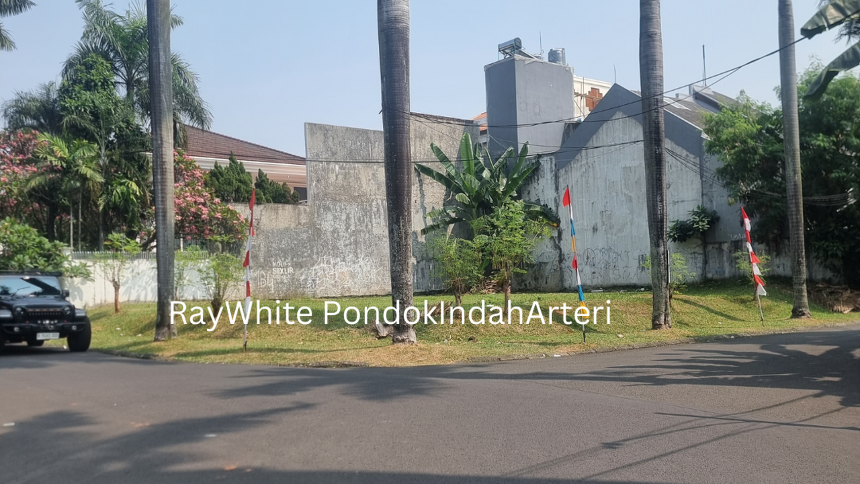 Kavling dilingkungan nyaman akses lebar di pondok indah, jaksel