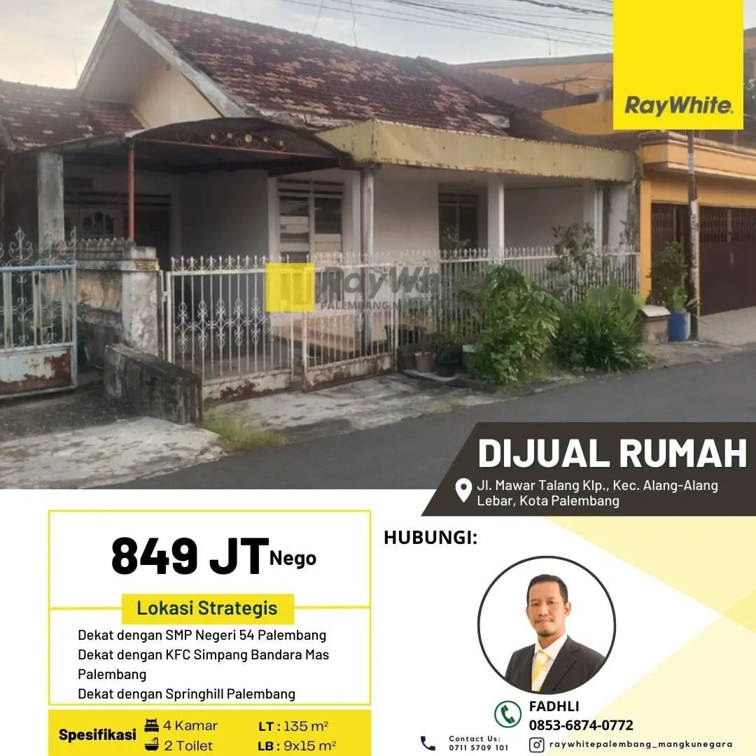 Rumah Hitung Tanah Area Cipete