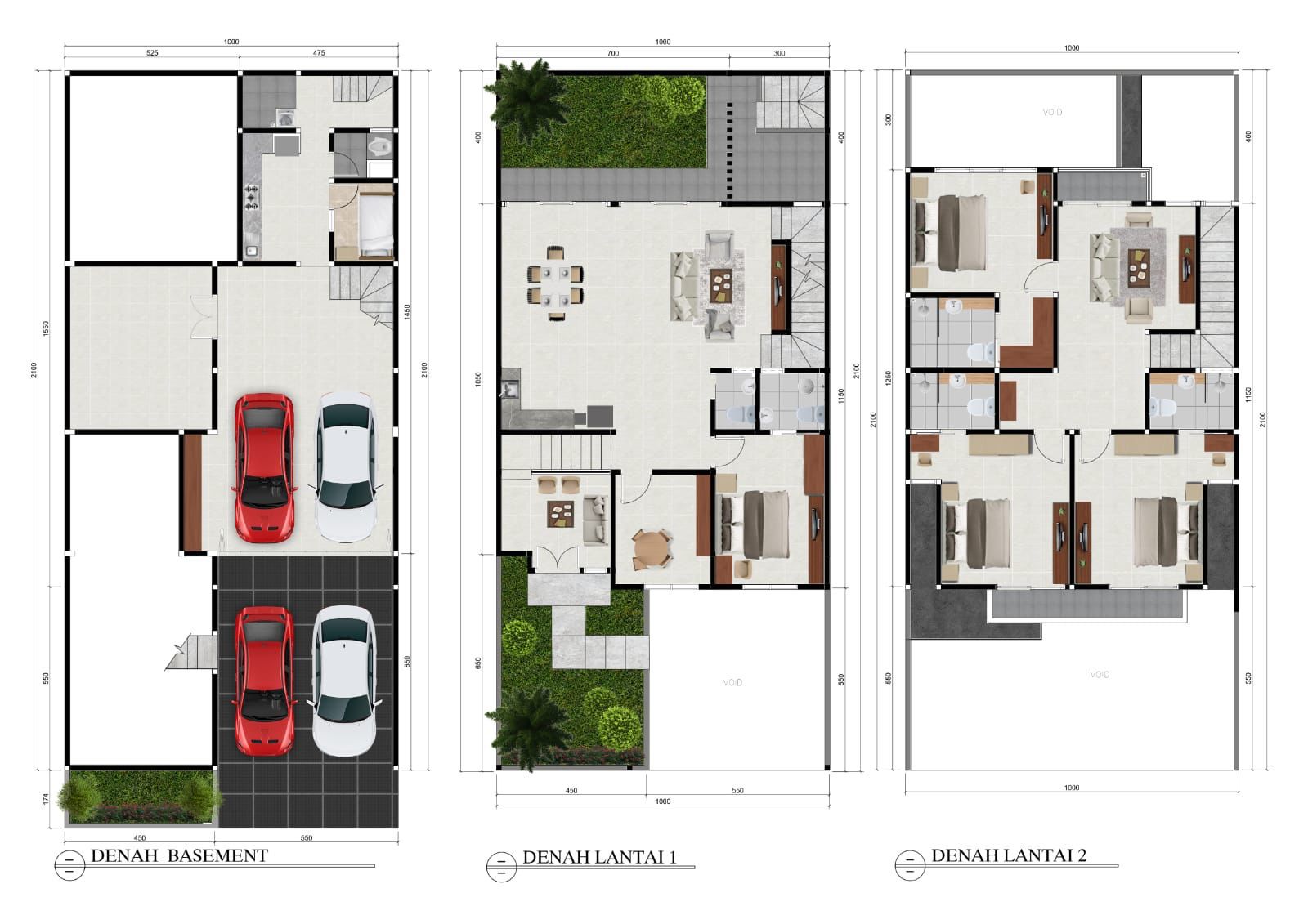 Dijual Rumah Mewah Baru Gress di Woodland Citraland Surabaya