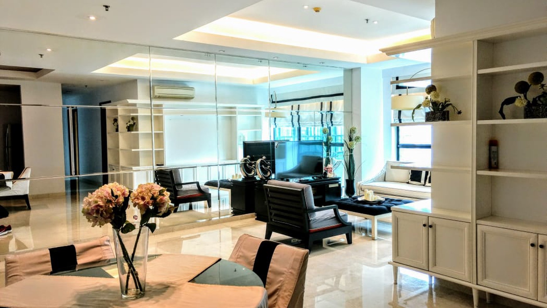 Dijual Apartemen Setiabudi Residence 3BR furnish city view 