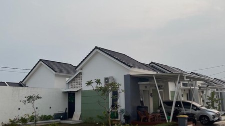 Rumah Hoek Cluster bebas banjir di Tera Damai Bekasi