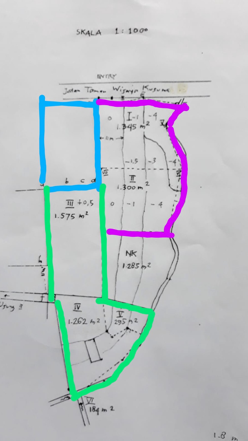 Di Jual Rumah Mewah & Luas di   Jl Wijaya Kusuma Raya Pondok Labu Jakarta Selatan