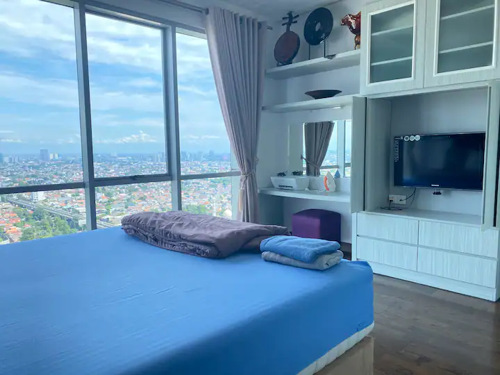 Apartemen 2 Kamar Tidur Full Furnished Di The Mansion At Kemang View Perkotaan Memukau Di Lantai 35