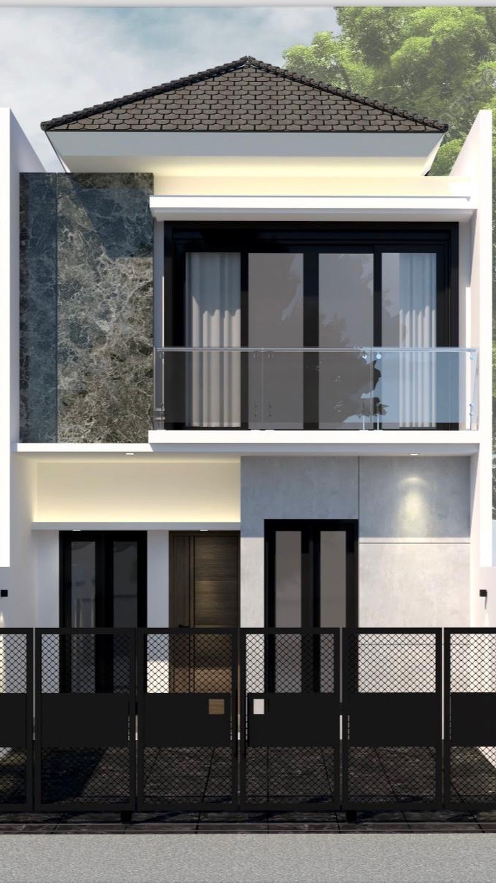 Rumah Hitung Tanah Area Cipete