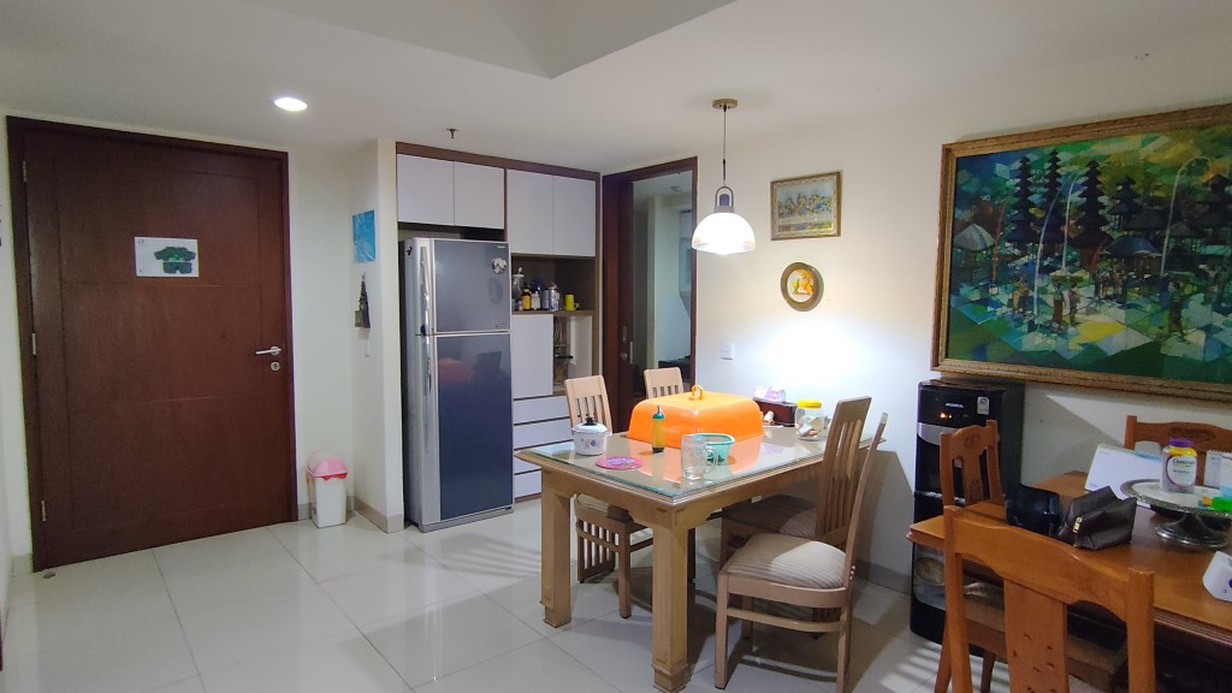 Dijual Apartemen Sherwood Twr Richmond, Semi furnished, Hoek, view pool & Fasilitas Kitchen set, water heater