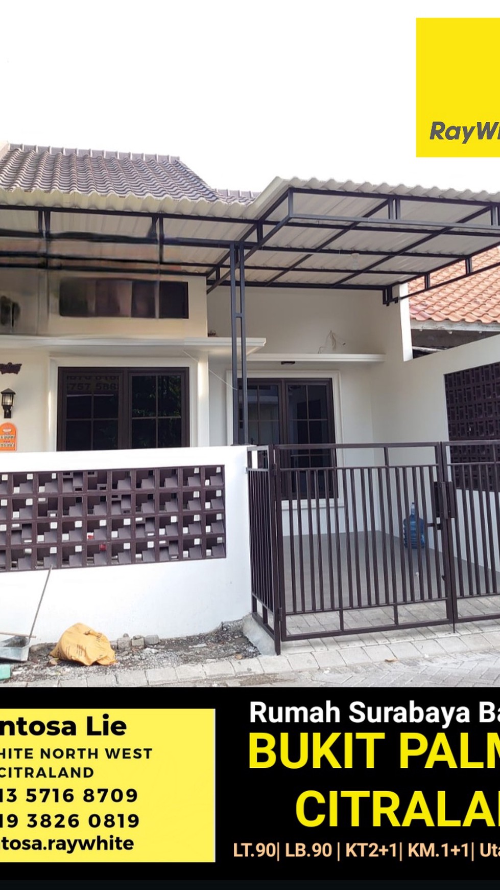 Murah Dijual Rumah Bukit Palma Citraland Surabaya Barat + Semi Furniture