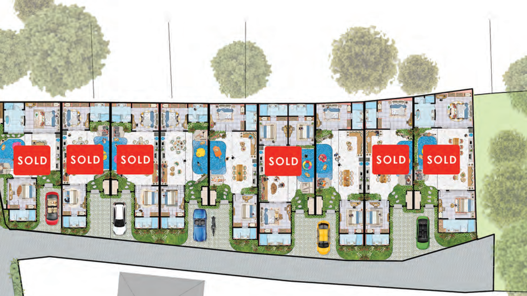 Rumah Hitung Tanah Area Cipete