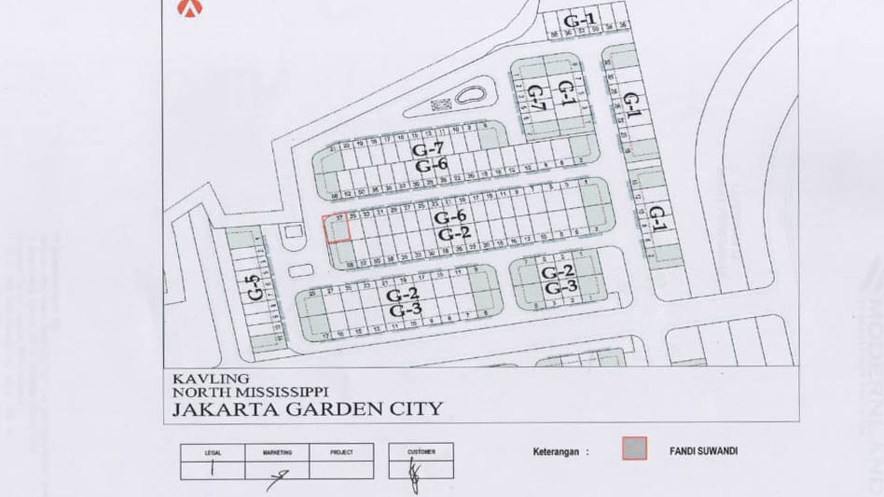 Tanah JGC Cluster North Missisippi