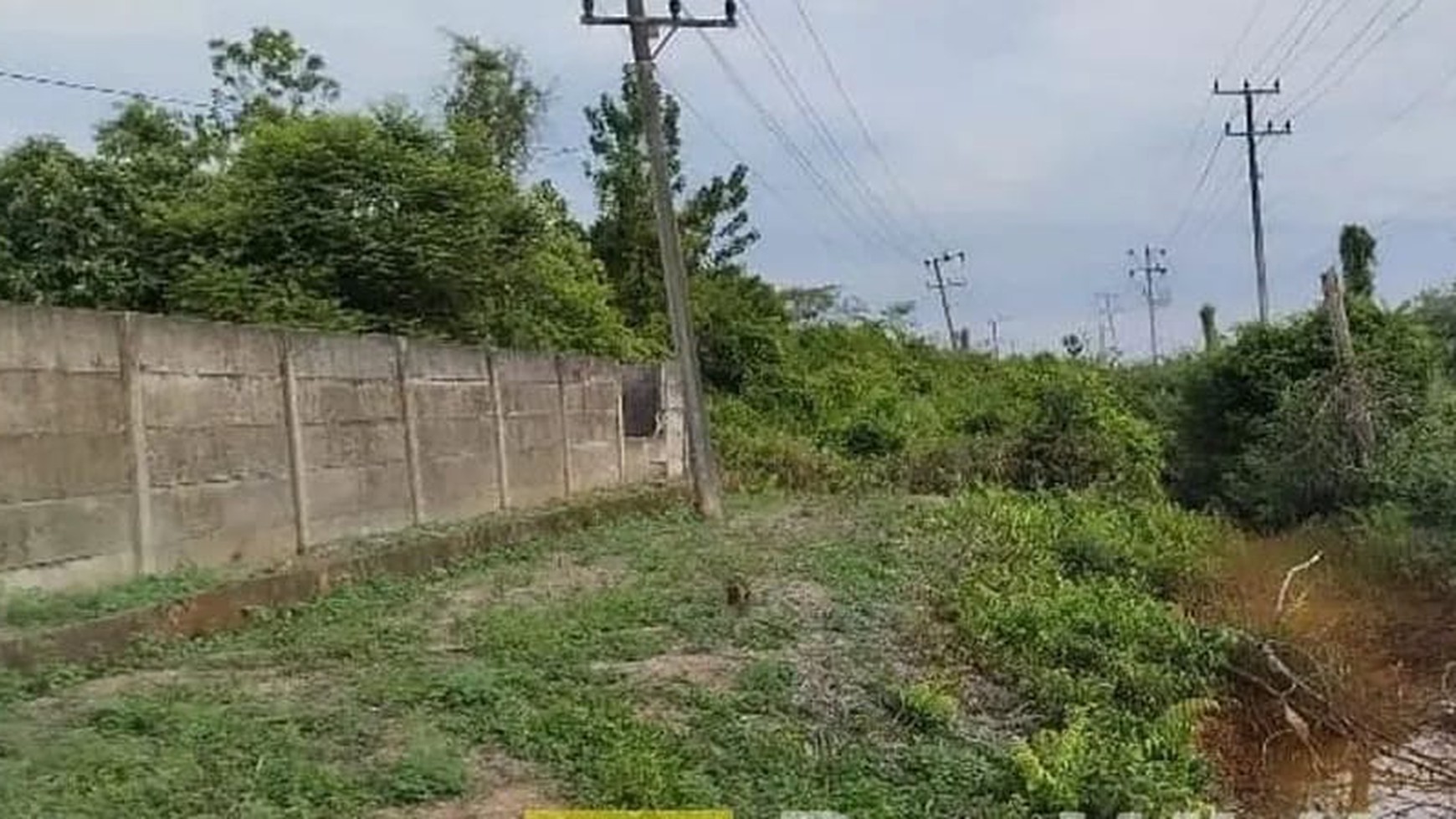 Tanah dijual di jalan tanjung Api - api palembang