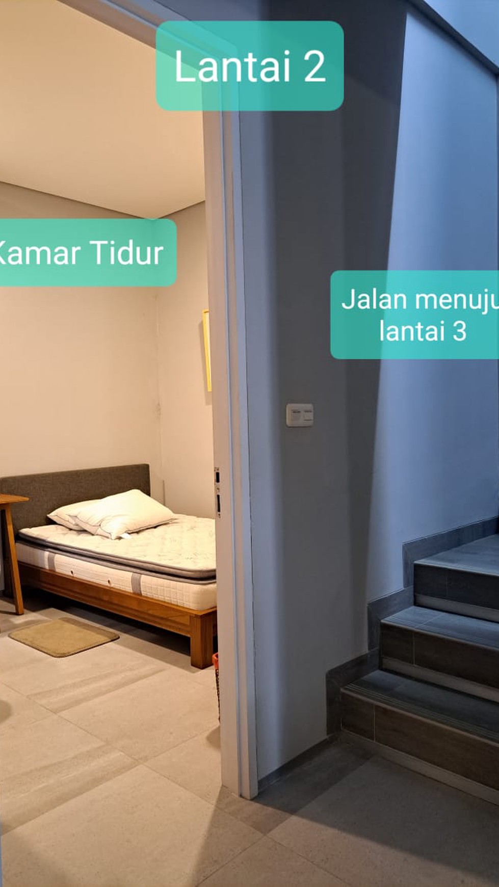 Rumah Minimalis 3 Lantai Siap Huni dan Hunian Nyaman @Ampera