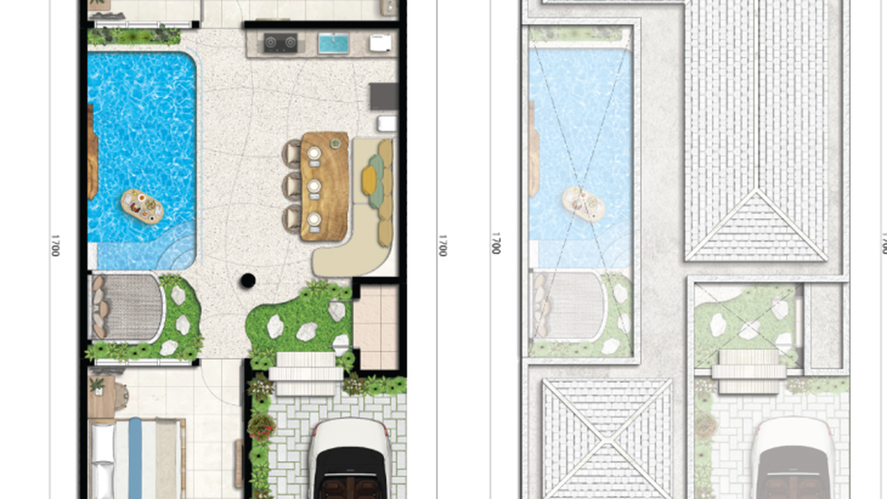 Rumah Hitung Tanah Area Cipete