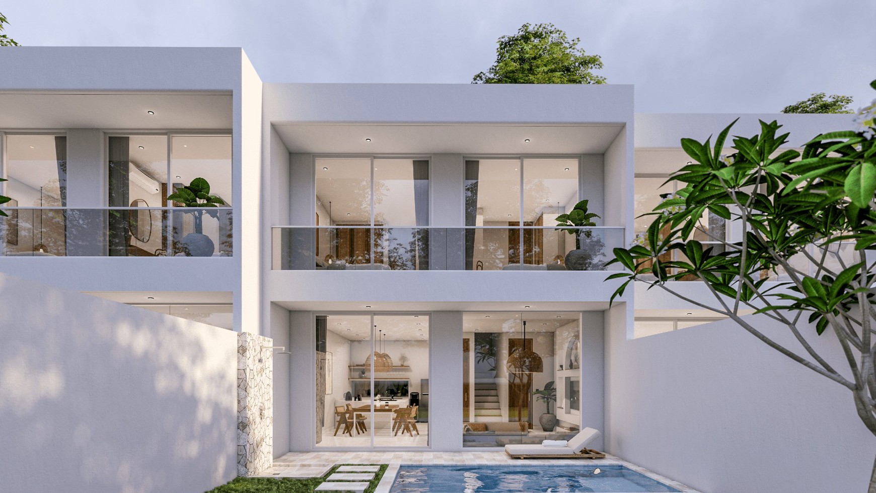 For Sale Leasehold - Brand new modern Mediterranean  living close to Karma beach Jimbaran