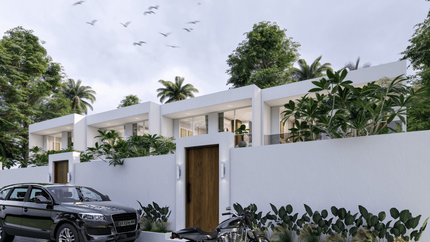 For Sale Leasehold - Brand new modern Mediterranean  living close to Karma beach Jimbaran