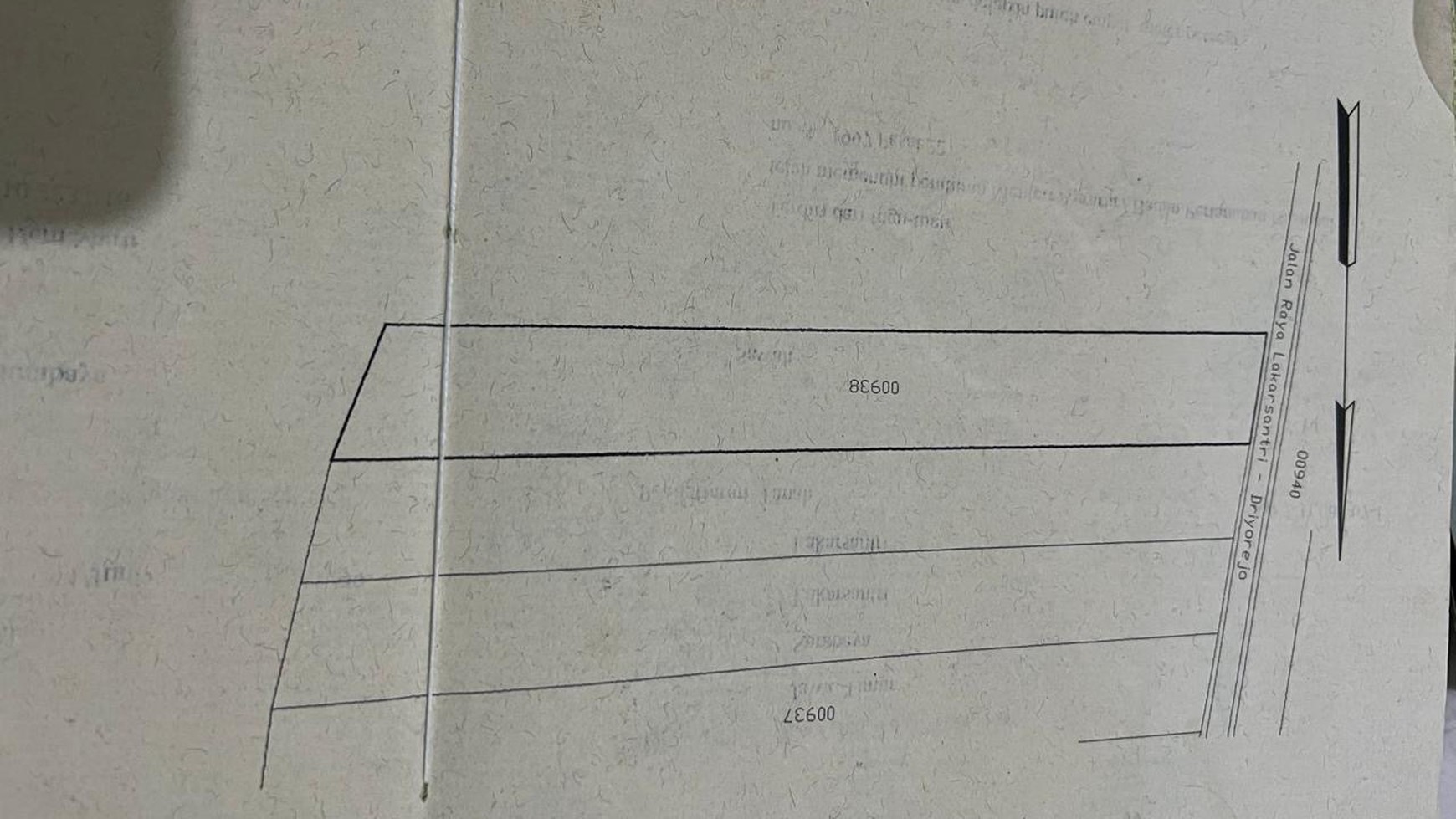 Dijual 3884 m&#xb2; Tanah Raya Randegansari - Driyorejo Dekat Citraland SURABAYA - Nol Jalan Raya - SHM - 