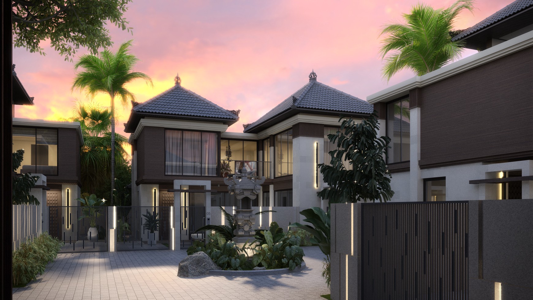 New Sanstuary Villa 3 Bedroom Leasehold In Kesari Sanur Bali