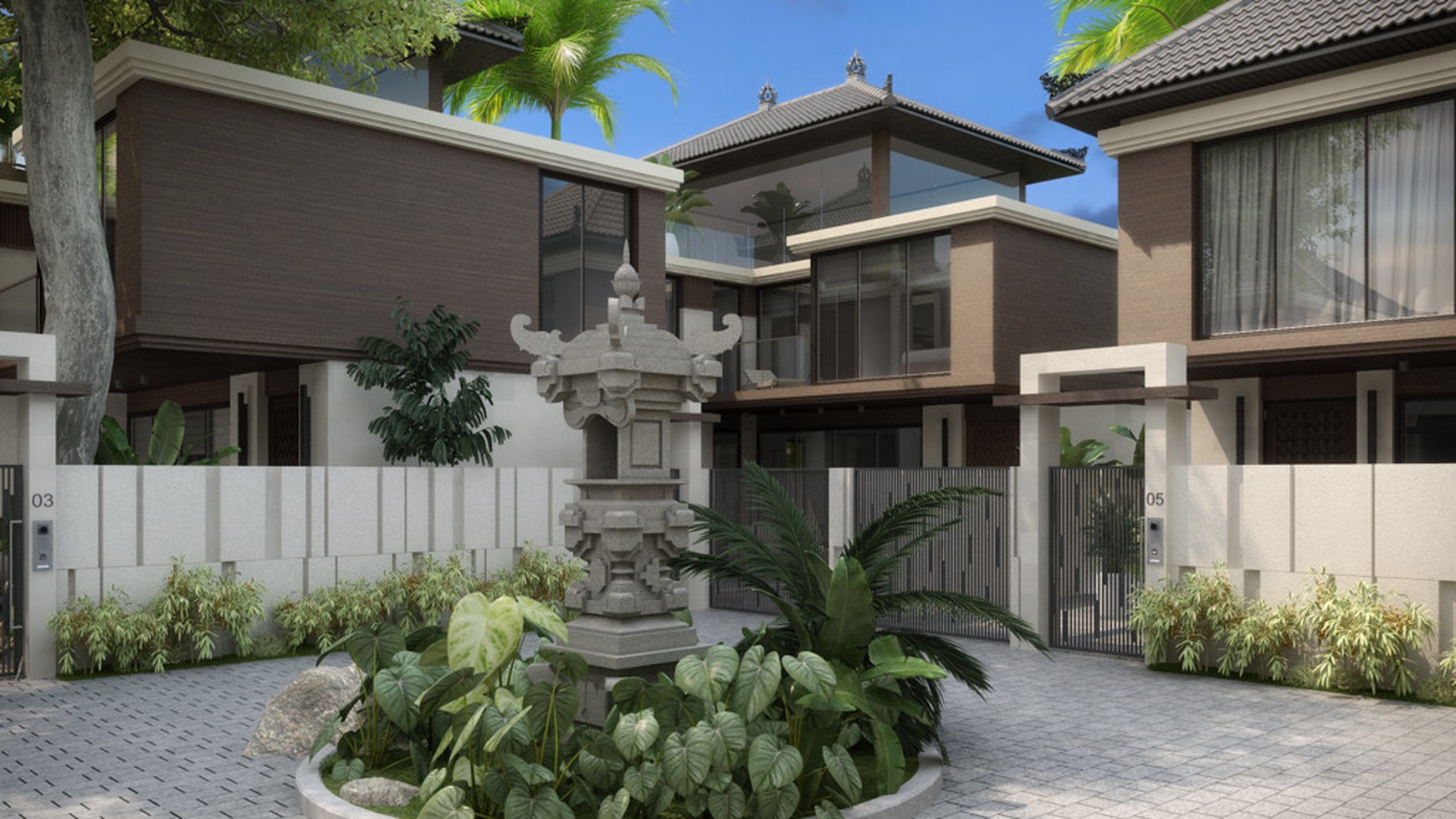 New Sanstuary Villa 3 Bedroom Leasehold In Kesari Sanur Bali