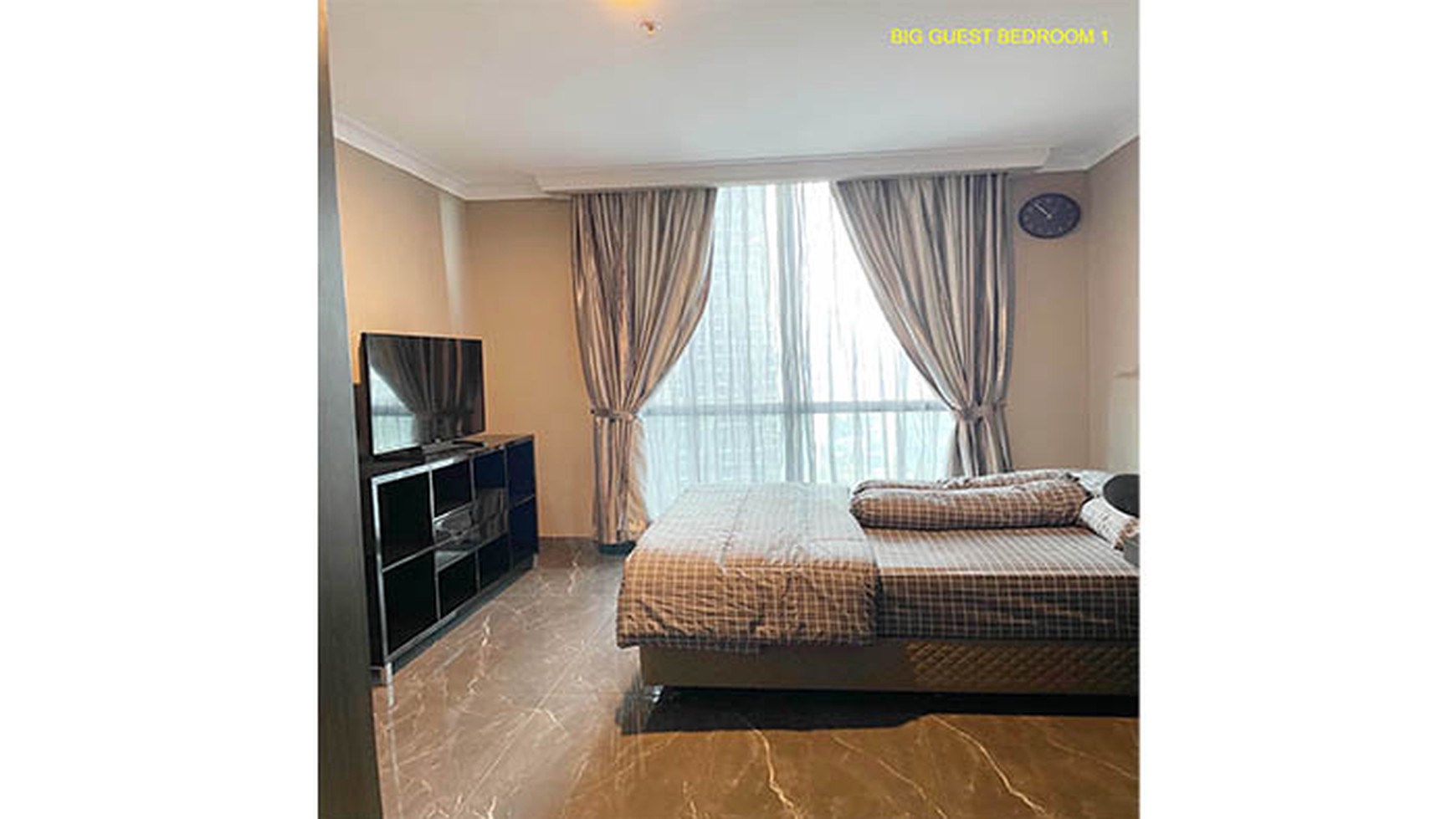 Exclusive Apartment with spacious master bedroom with soundproof window balcony with pool view & sunrise, at Residence 8