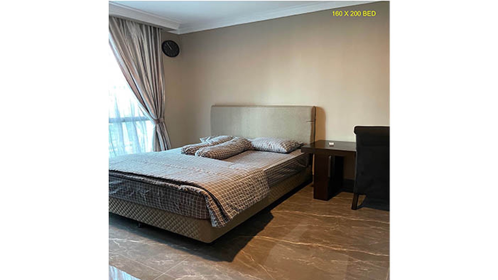 Exclusive Apartment with spacious master bedroom with soundproof window balcony with pool view & sunrise, at Residence 8