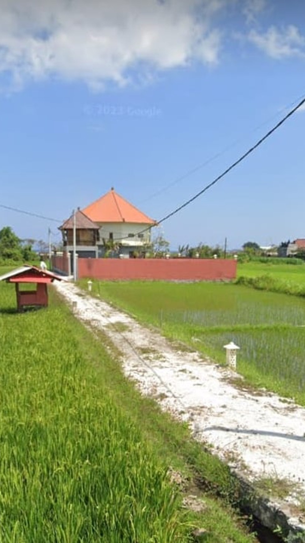 Freehold 12 Are of Prime Land in Ketewel, Gianyar - Beautiful Ocean and Rice Field Views