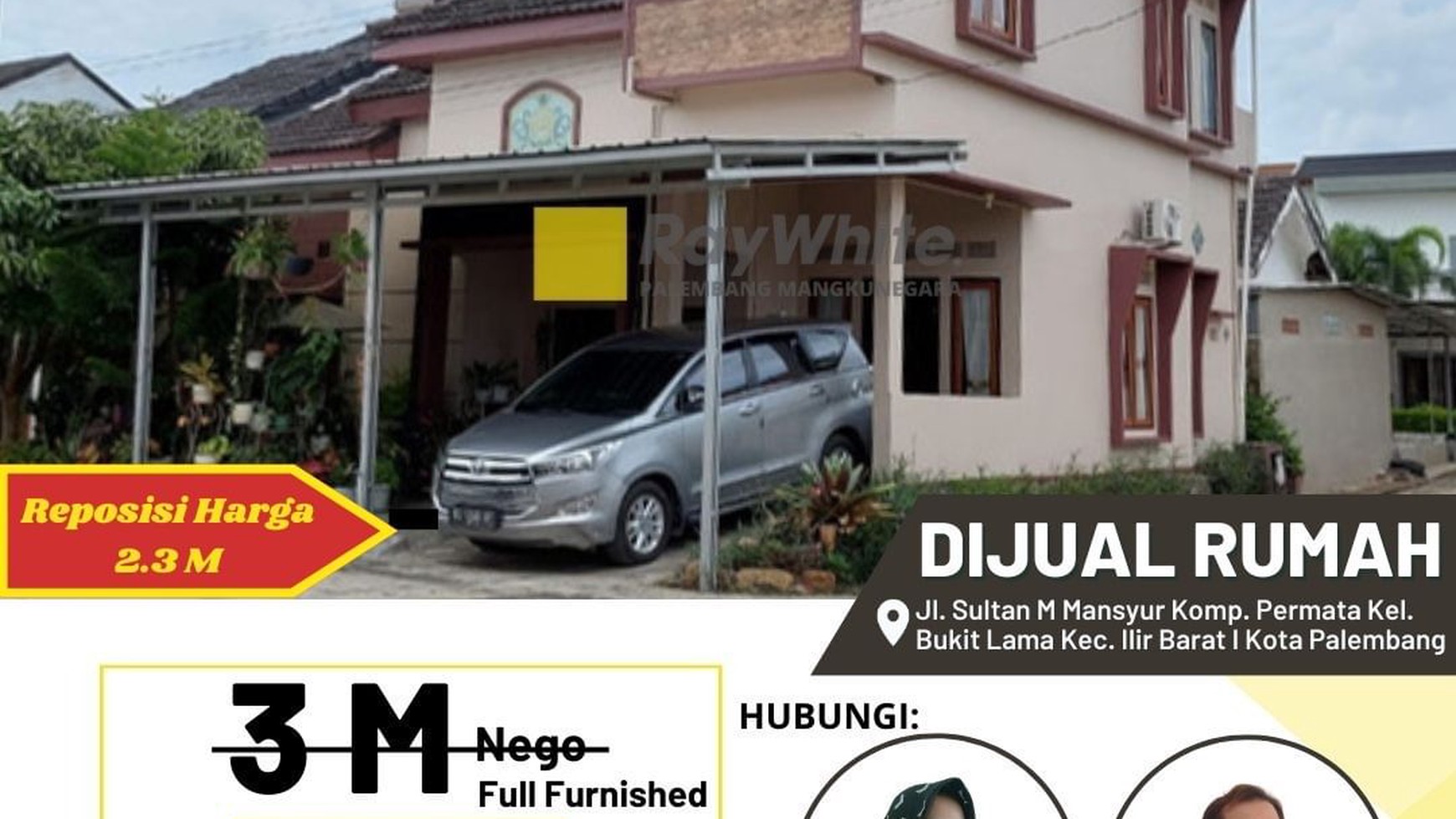 Dijual Rumah di Palembang Full Furnished