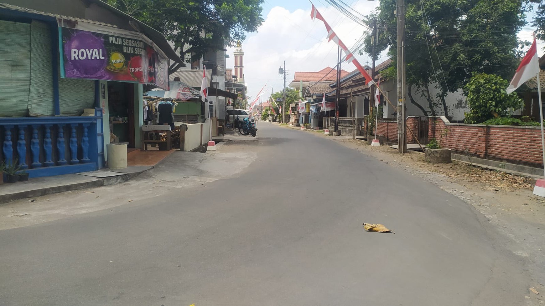 Tanah Pekarangan Luas 10.604 Meter Persegi Lokasi Dekat Kampus UPN Depok Sleman 