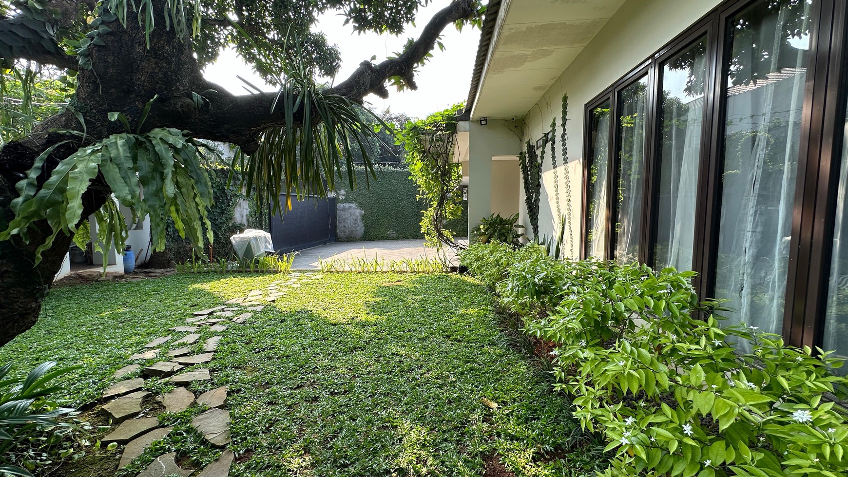 Newly renovated bright house and spacious backyard with full furnish near kemang 