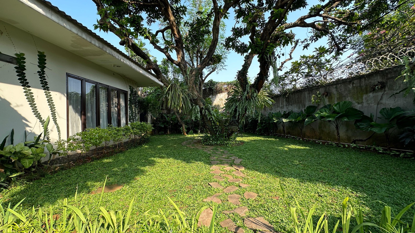 Newly renovated bright house and spacious backyard with full furnish near kemang 