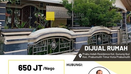 Dijual Cepat Rumah di Kota Prabumulih