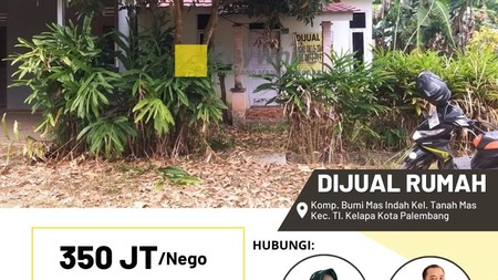 Dijual Cepat Rumah di Tanah Mas Talang Kelapa Kab Banyuasin