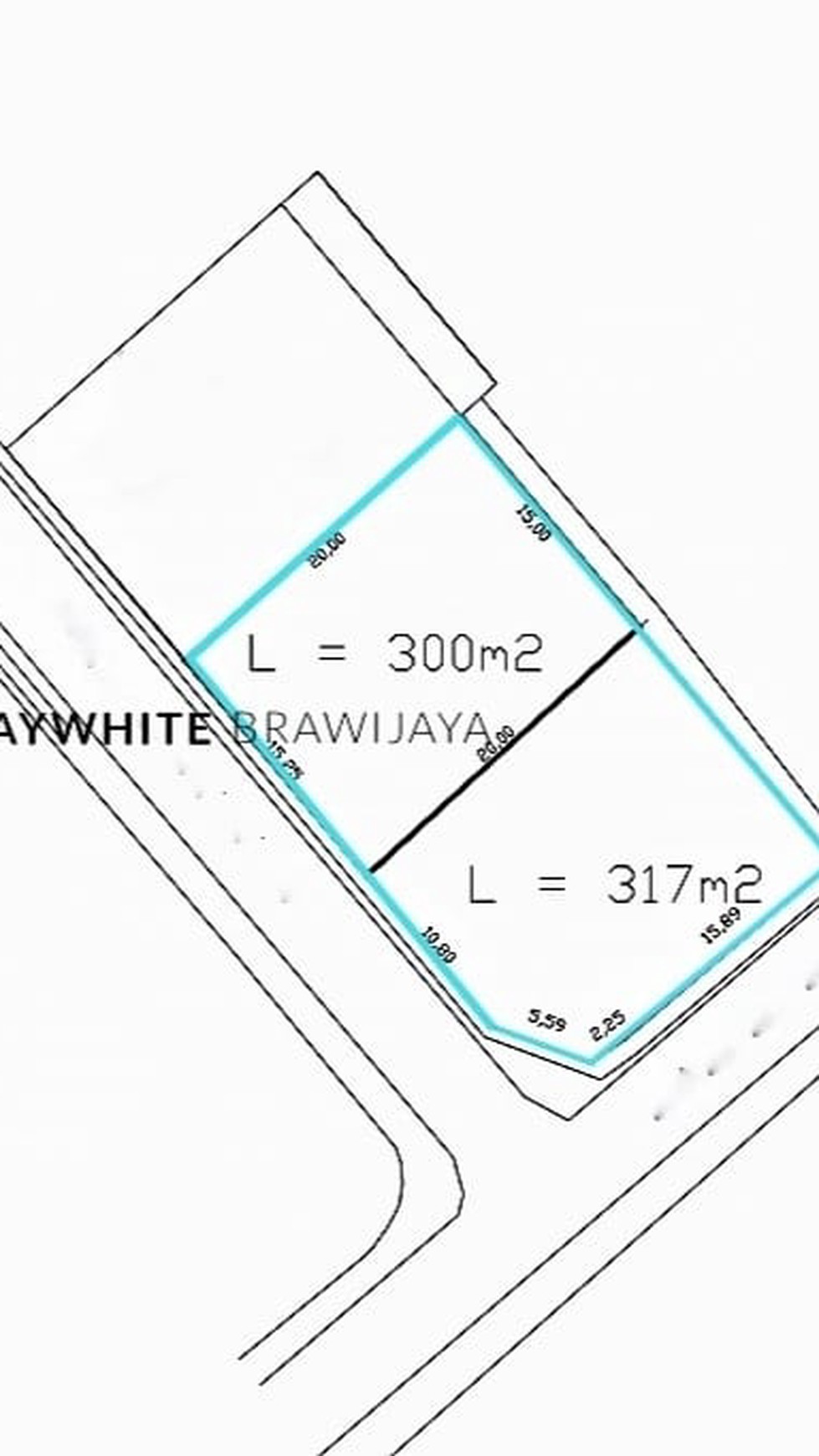 Tanah dalam Kompleks Tenang Area Kebayoran Baru