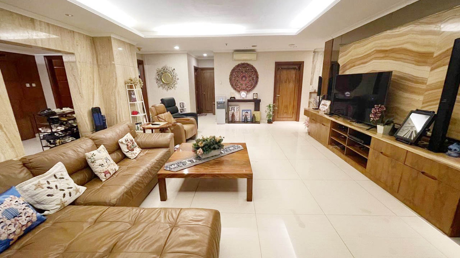 Apartemen Penthouse Bellagio Residence, view  yang menakjubkan, jakarta selatan