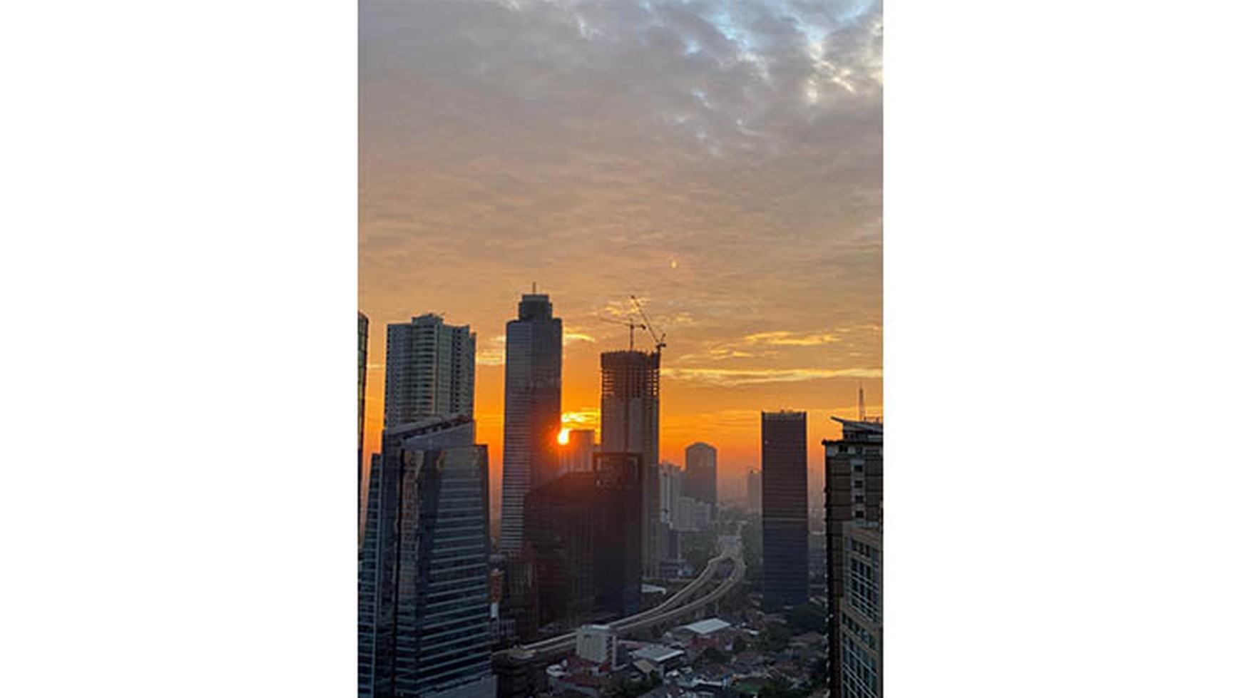 Apartemen Penthouse Bellagio Residence, view  yang menakjubkan, jakarta selatan