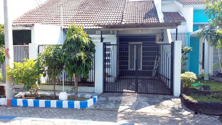 Rumah di Kebraon Asri Ramada Regency Surabaya Barat, Bagus + Terawat, Cocok untuk pasutri muda, Siap Huni - HS -