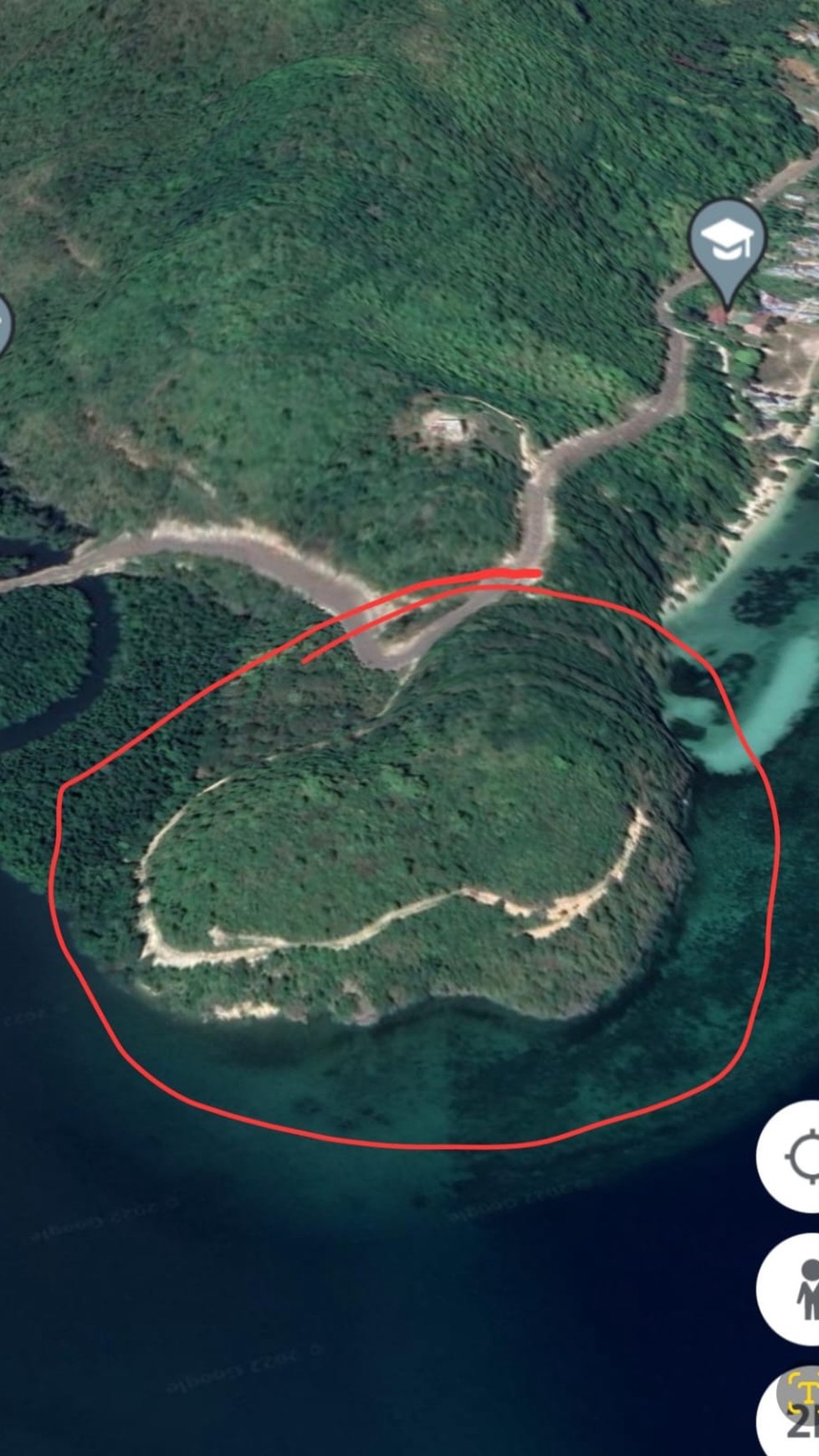 Rumah Hitung Tanah Area Cipete