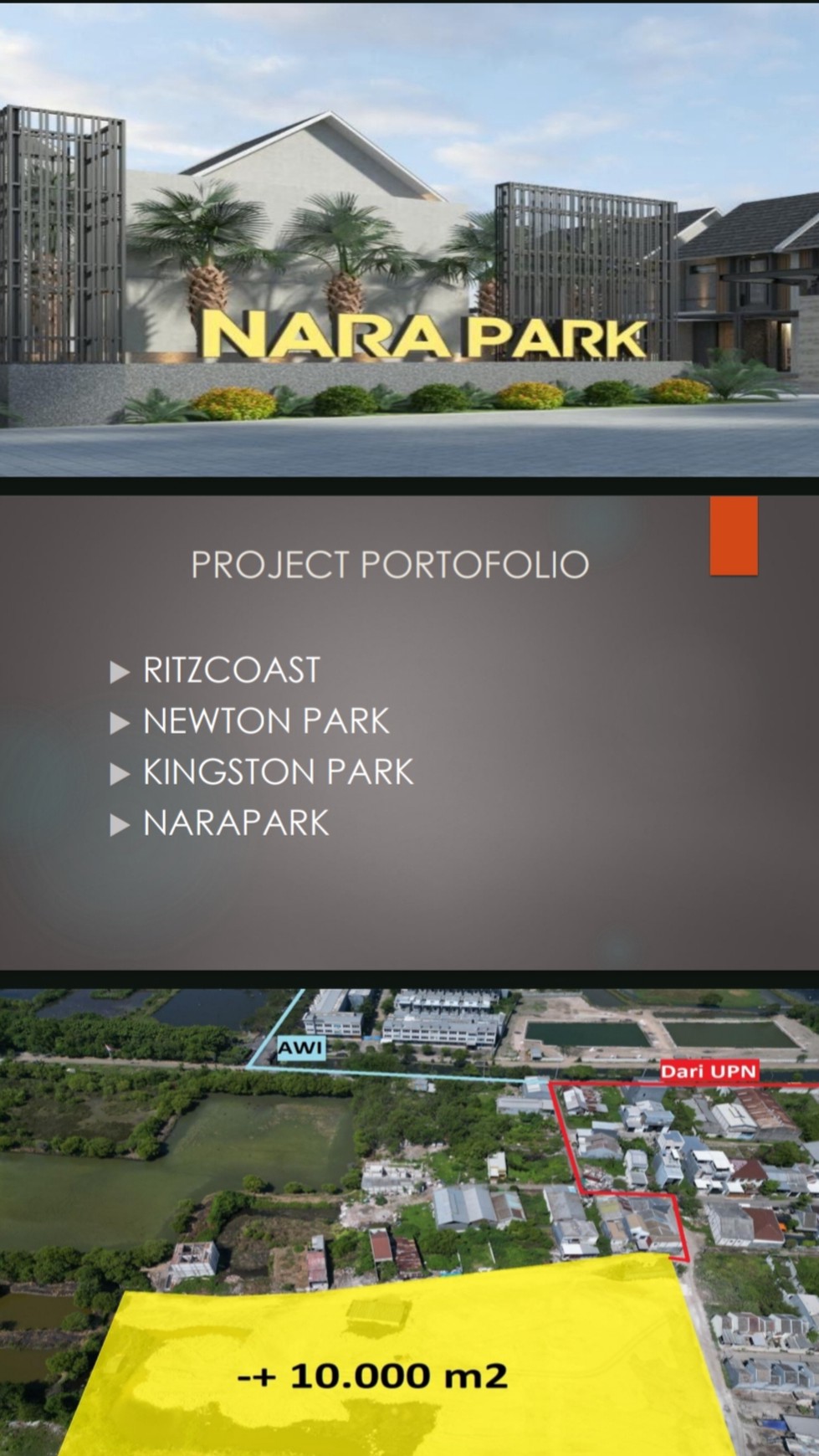 Rumah Hitung Tanah Area Cipete