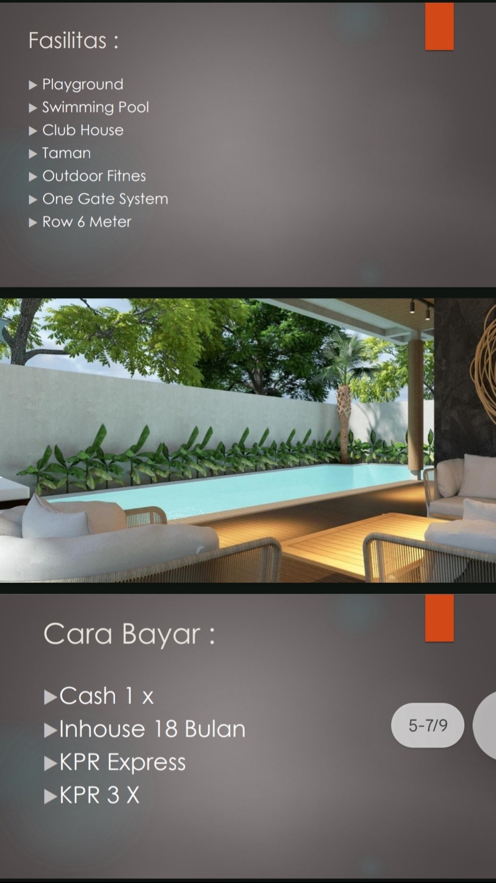 Rumah Hitung Tanah Area Cipete