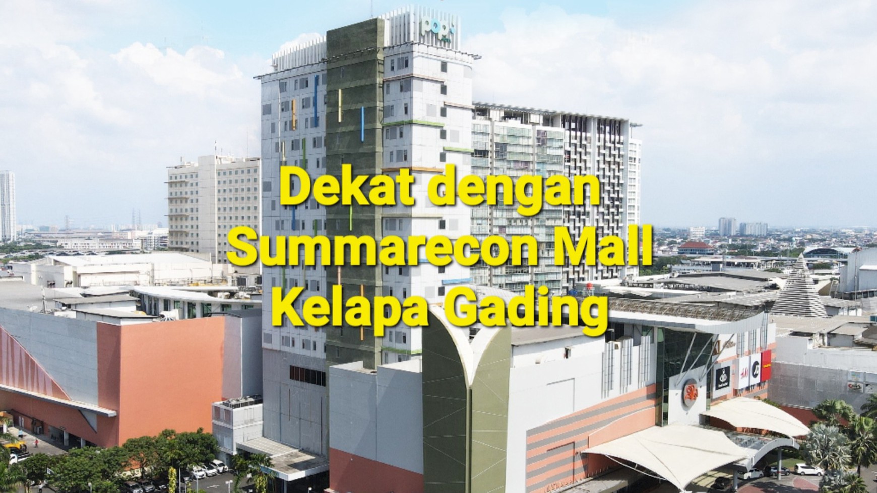 APARTEMEN MEWAH 3BR DI LOKASI STRATEGIS HOLLAND VILLAGE CEMPAKA PUTIH, DEKAT MOI KELAPA GADING, SUNTER 