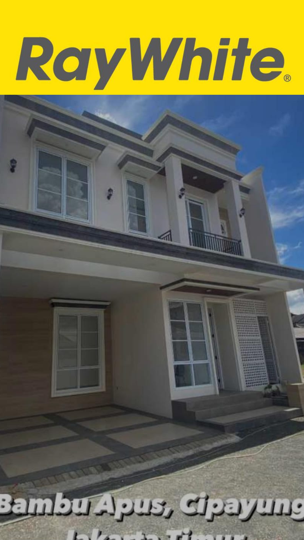  Dijual Rumah Brand New Dalam Cluster di Bambu Apus,Jakarta Timur