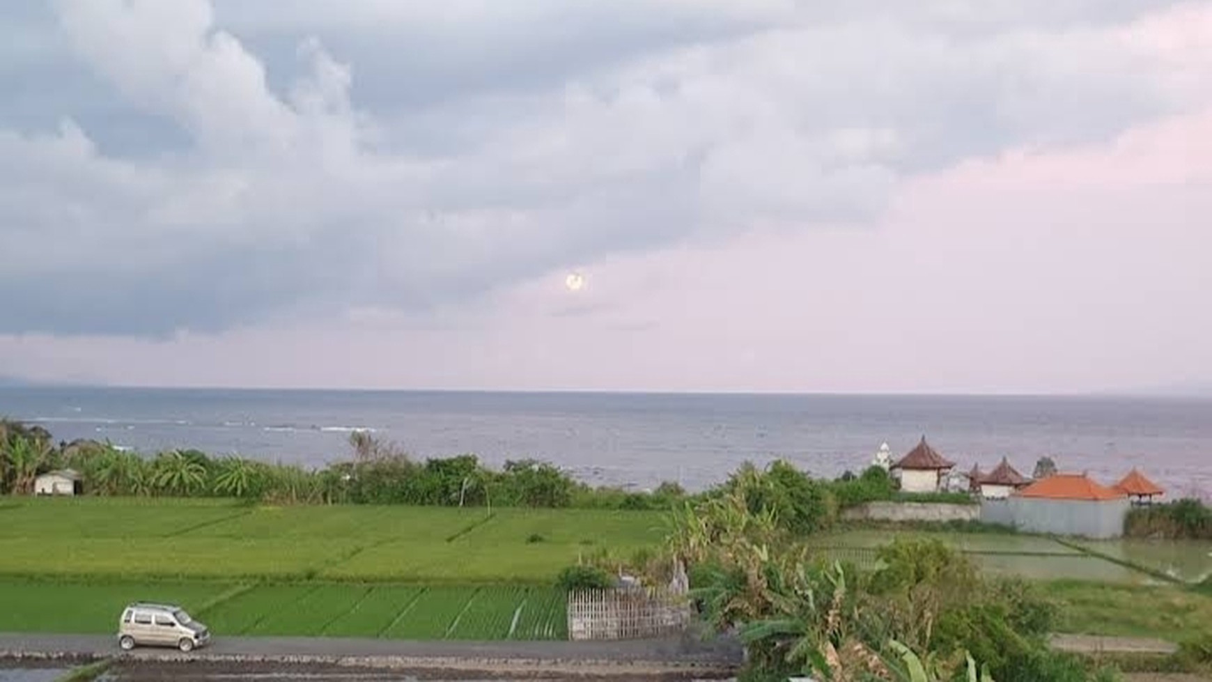 Freehold 12 Are of Prime Land in Ketewel, Gianyar - Beautiful Ocean and Rice Field Views