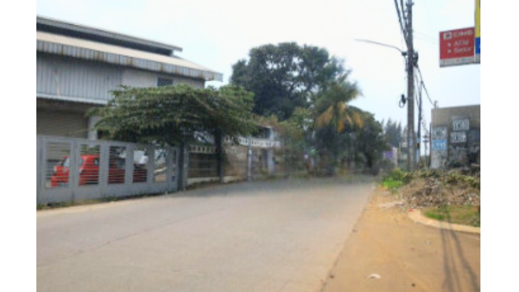 Tanah Luas Cocok untuk Resto Cafe di Sawah Baru, Ciputat, Tangerang Selatan