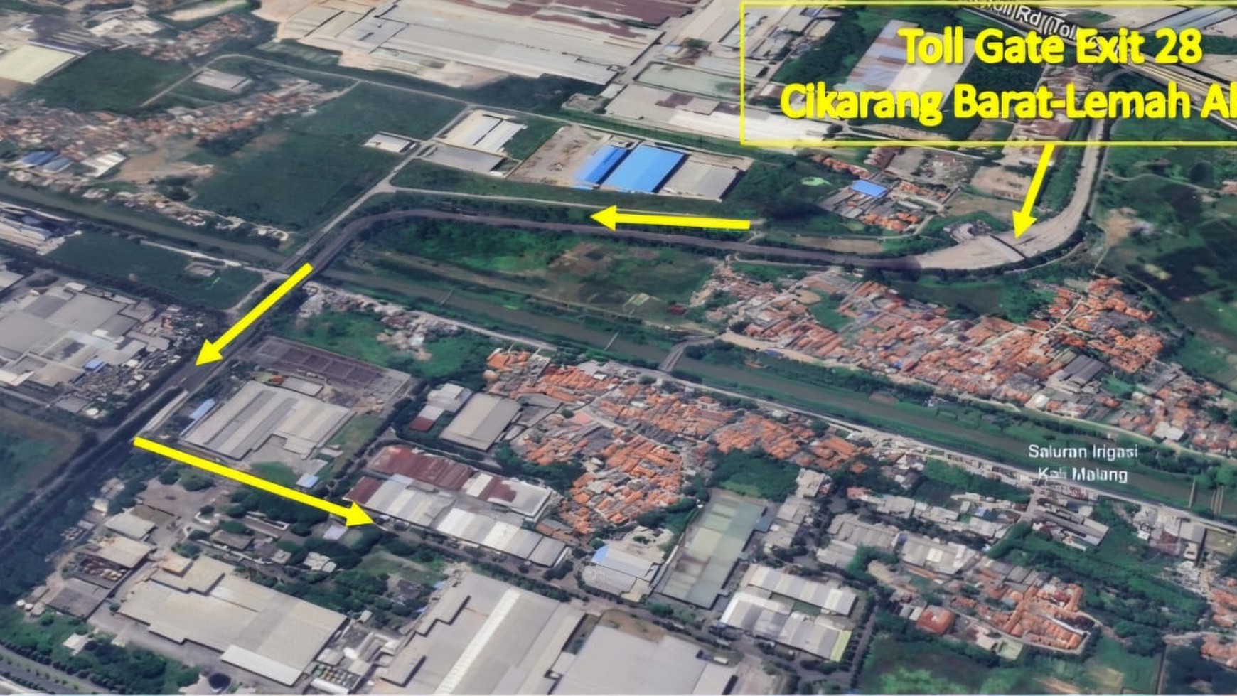 Dijual Gudang Lokasi Strategis area Industri @Cikarang