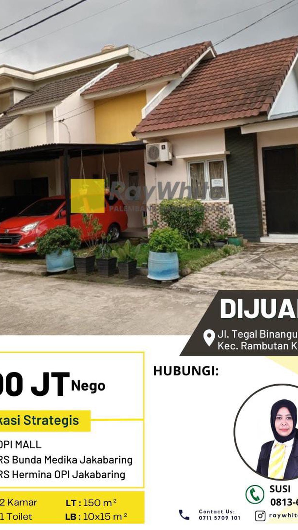 Di Jual Rumah Jakabaring