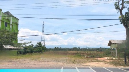 Tanah kosong dijalan Raya Gumuk Rejo desa Gumuk Rejo Pringsewu