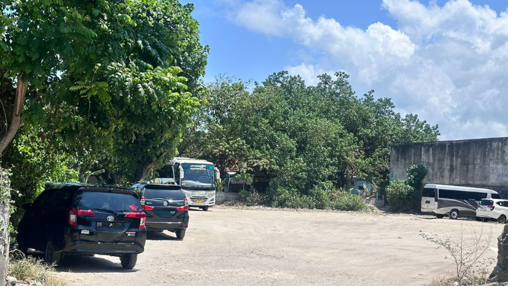 Tanah BeachFront di Pantai Jerman di Wana Segara Kuta 