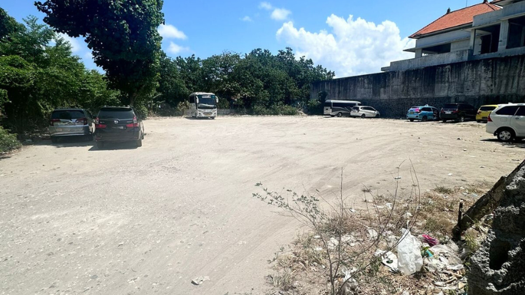 Tanah Beachfront di Pantai Jerman di Wana Segara Kuta 