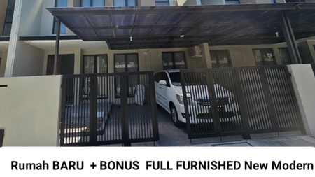 Dijual Rumah Pondok Tjandra - Pondok Candra - NEW BARU 2 LANTAI Bonus FULL FURNITURE