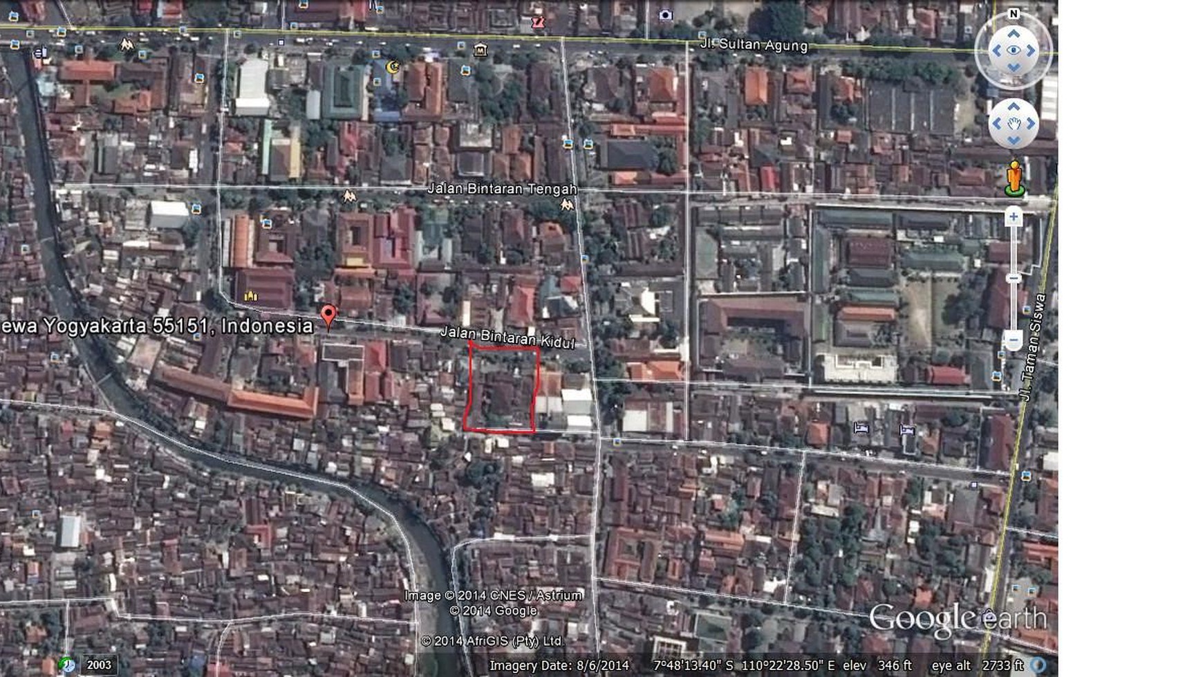 Rumah Hitung Tanah Area Cipete