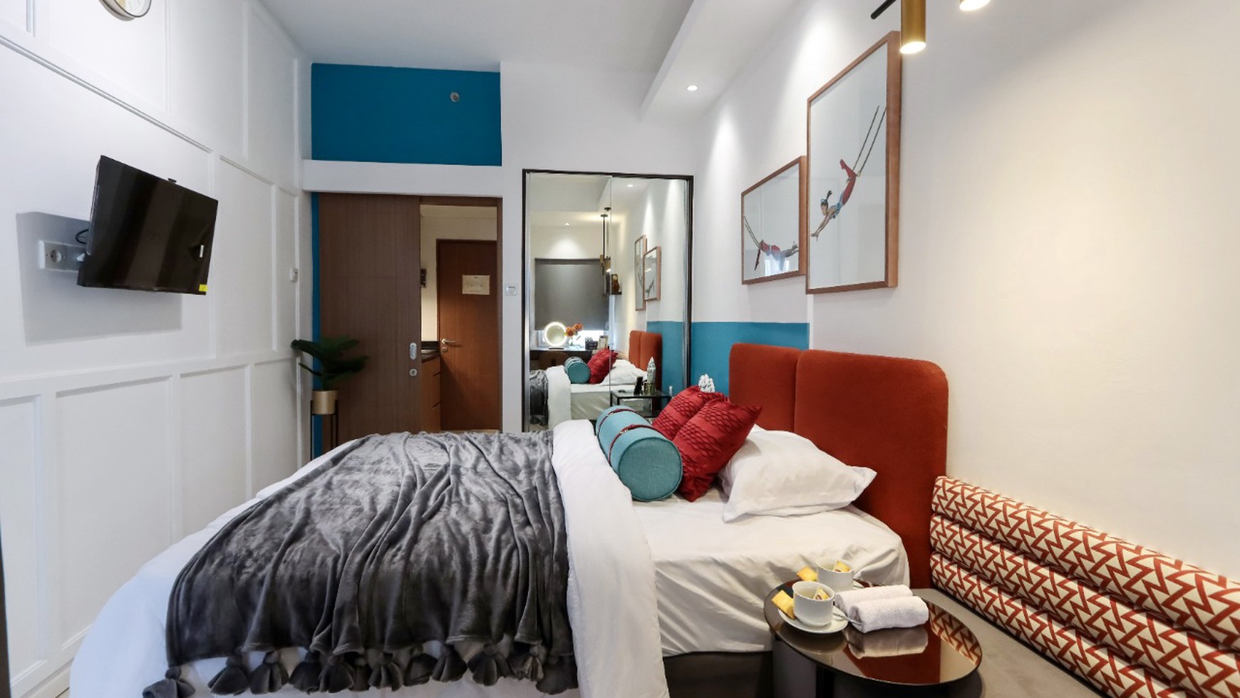 MURAH Dijual Apartemen Pavilion Permata Tipe 1 Bedroom FULL Furnished Modern STRATEGIS dekat GRAND SUNGKONO LAGOON, Akses TOL Satelit, Ciputra World Mall