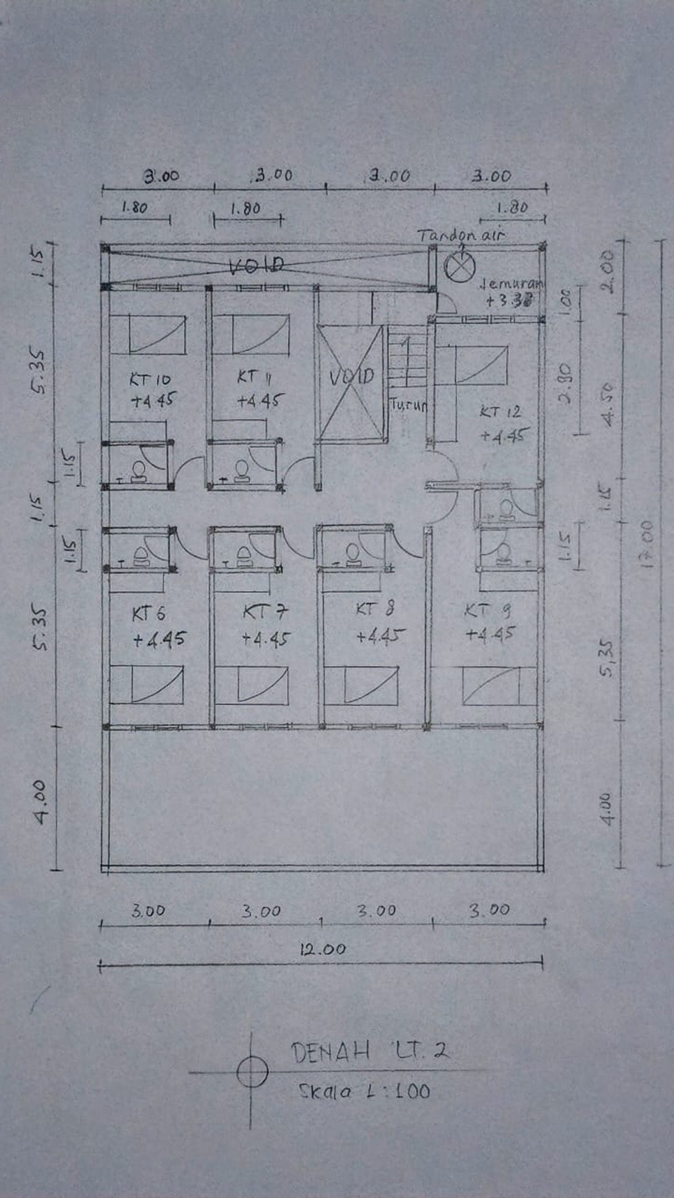 1781. Dijual Rumah Kos Baru Siwalankerto Permai Surabaya 